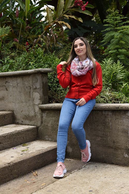 Cárdigan Manga Larga Mujer