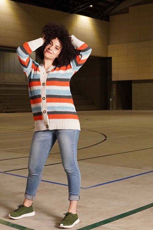 Cárdigan Rayas ECO Mujer