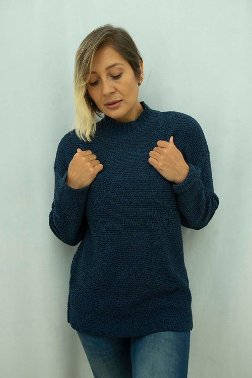 Suéter ECO Cuello Alto Mujer
