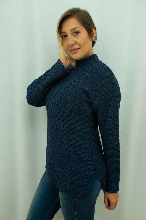 Suéter ECO Cuello Alto Mujer
