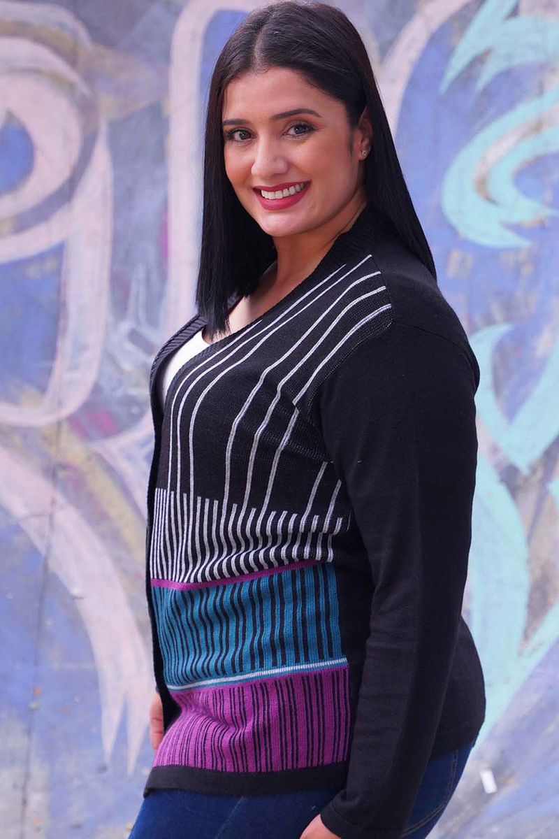 Cardigan-Cuello-V-Mujer