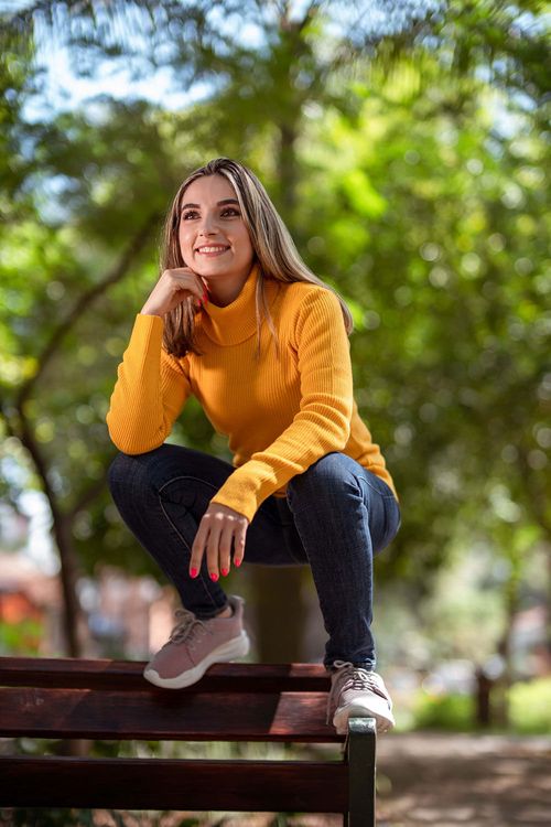 Zapatos de puntos Mujer