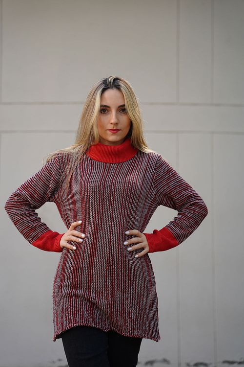 Suéter Cuello Tortuga Mujer