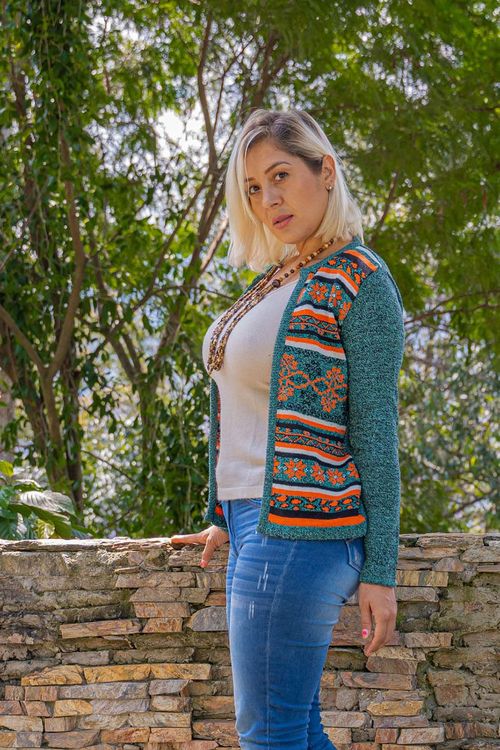 Cárdigan ECO Dibujado Mujer
