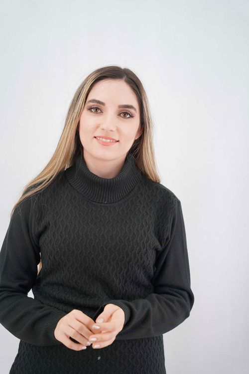 Suéter Cuello Tortuga Mujer