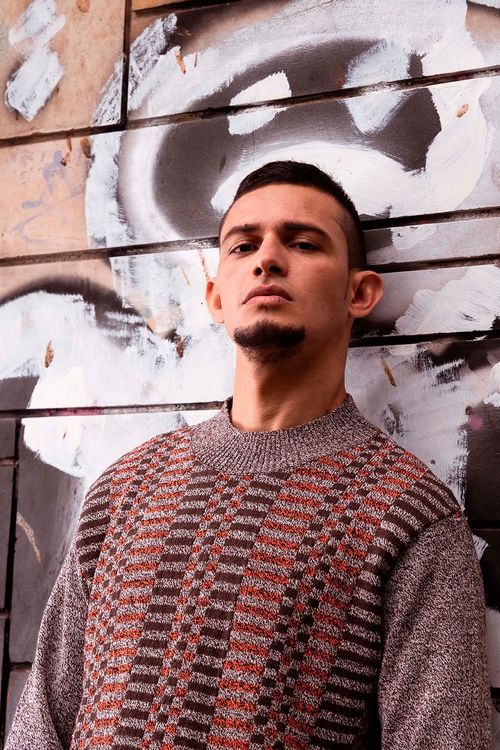 Suéter Cuello Alto Hombre