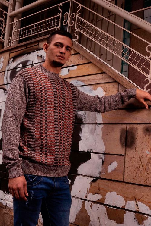 Suéter Cuello Alto Hombre