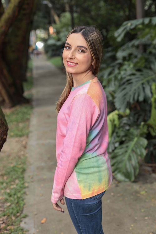 Suéter Estampado Mujer