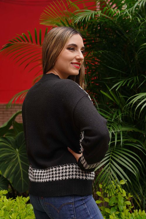 Suéter Dibujado Mujer