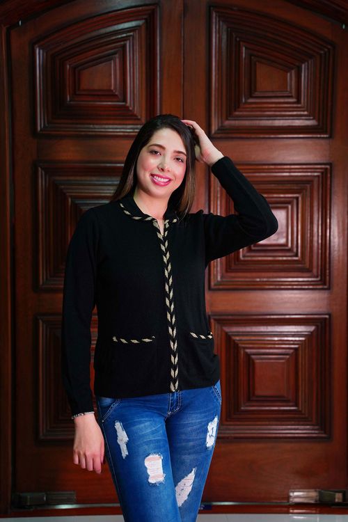 Suéter Cierre Mujer