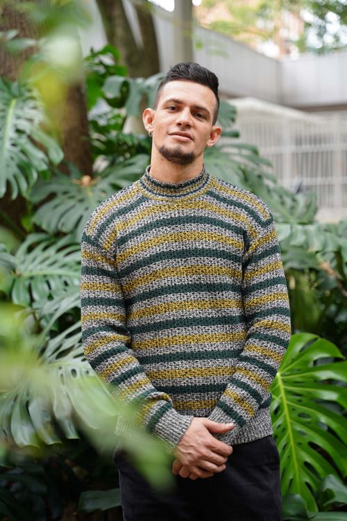 Suéter Cuello Alto Hombre
