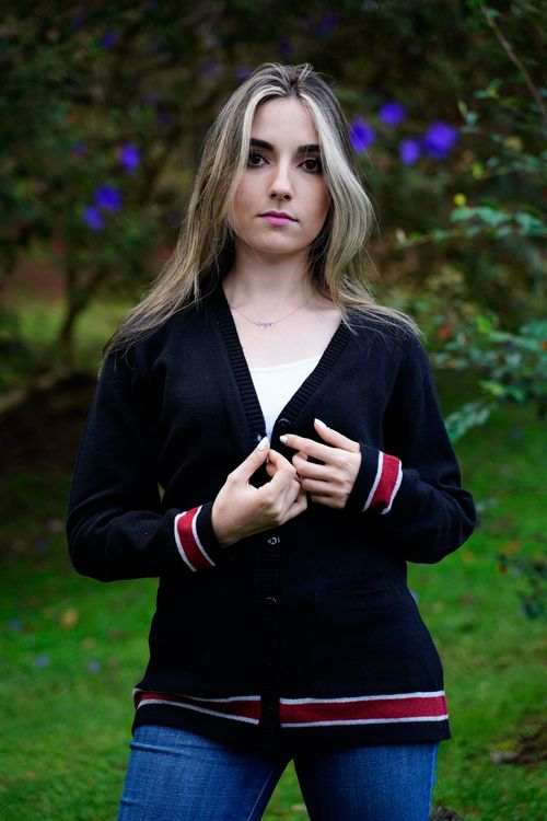 Cárdigan Cuello V