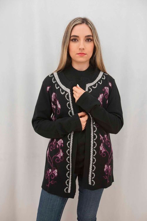 Blusa Cuello Alto Mujer