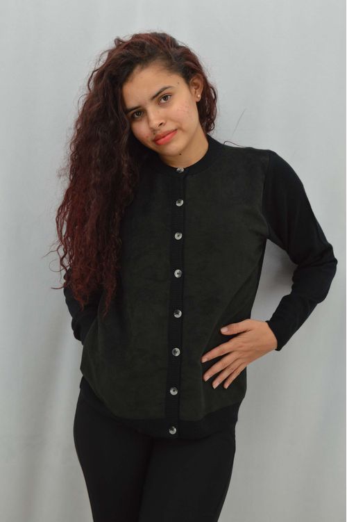 Cárdigan Botones Mujer