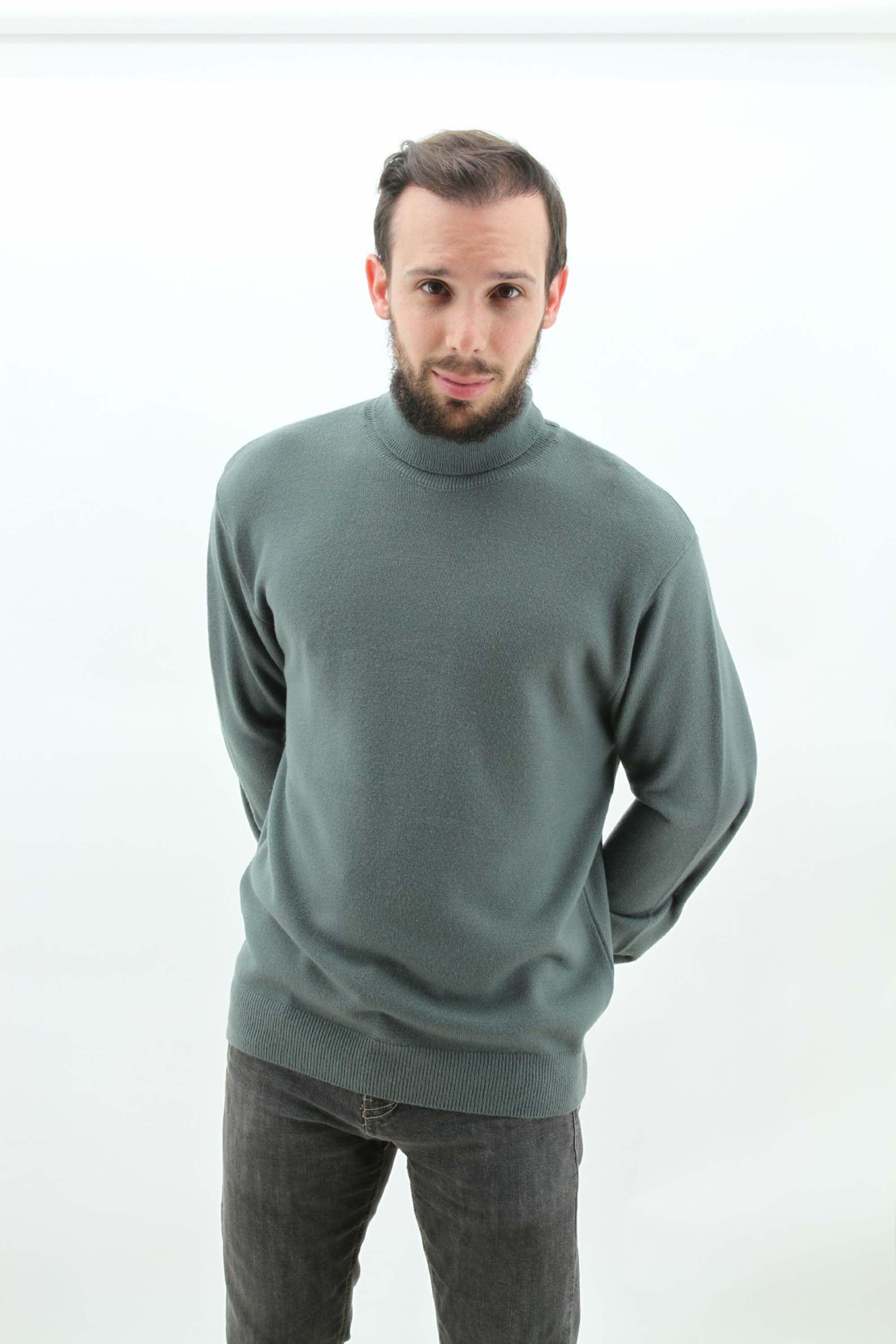 sueter cuello de tortuga hombre zara