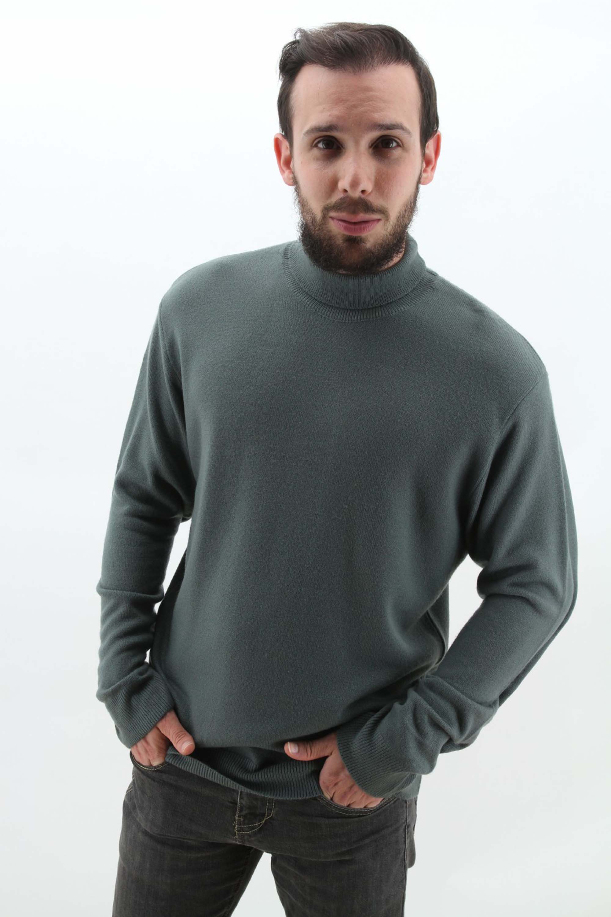 Suéter Cuello Tortuga Hombre