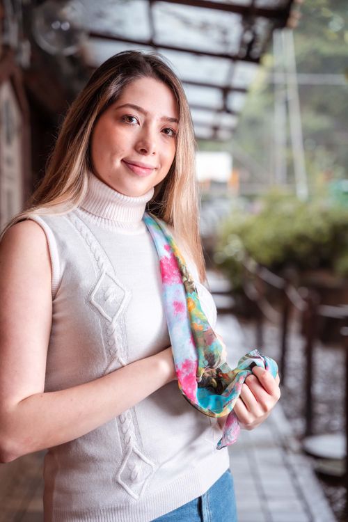 Pashmina Multicolor Mujer