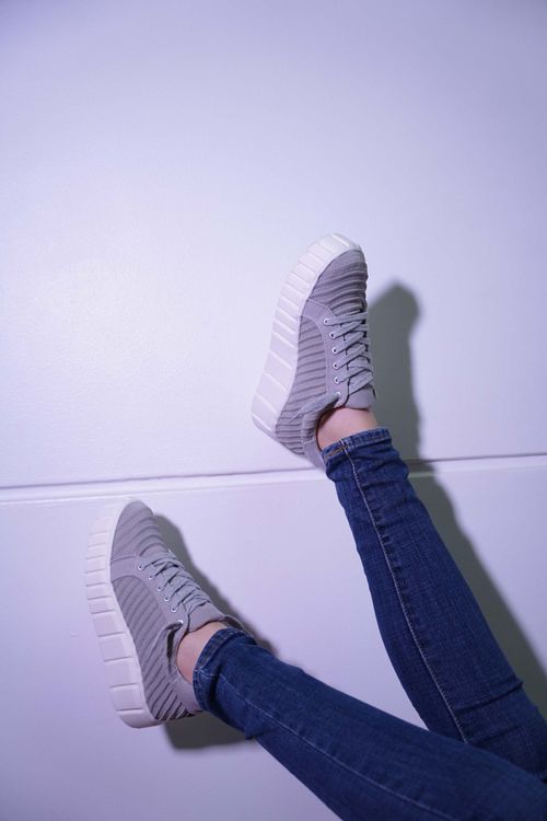 Tenis Unicolor Mujer