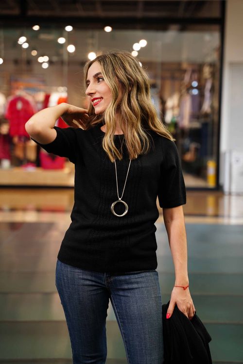 Blusa Unicolor Mujer