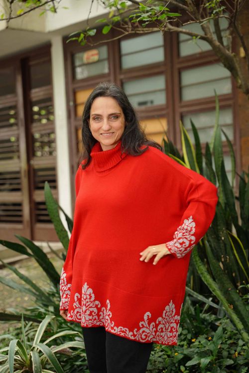 Capa Lurex Mujer