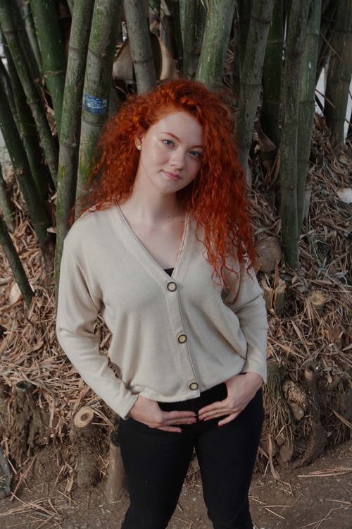 Cárdigan Cuello V Mujer