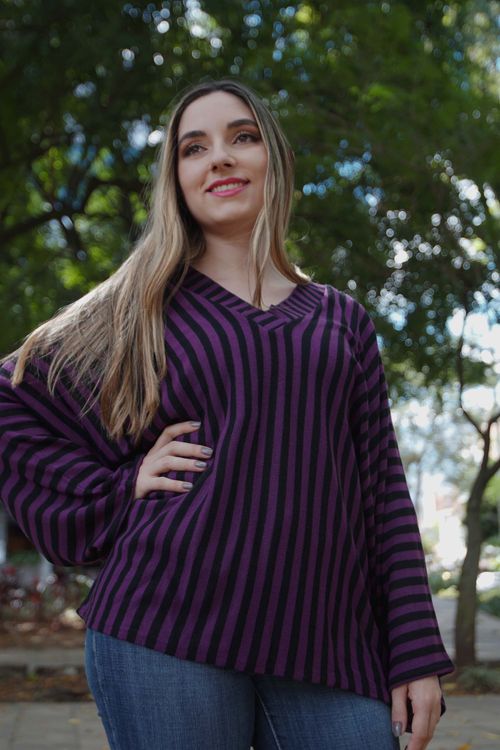 Capa Rayas Mujer