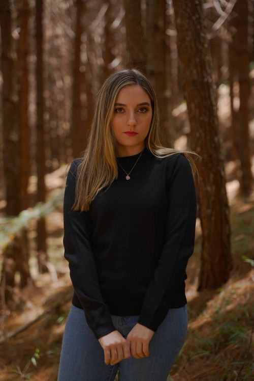 Suéter Cuello Alto Mujer