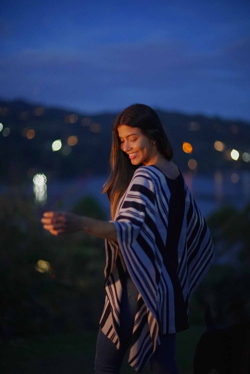 Capa Poncho Mujer