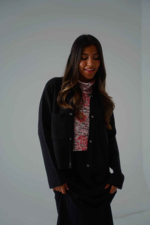 Chaqueta Botones Mujer