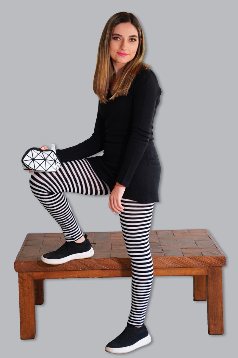 Leggins rayas 2025 mujer