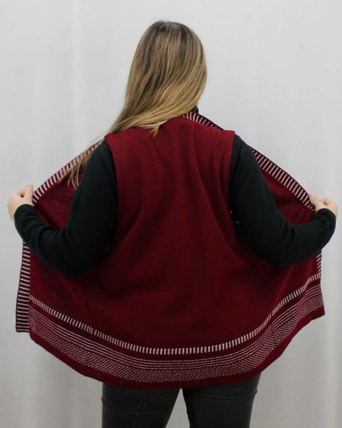 Chaleco Abierto Cuello V