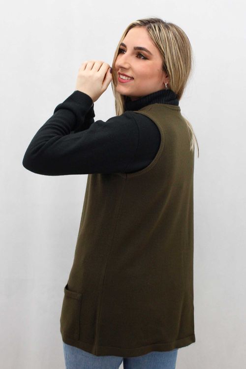 Chaleco Abierto Mujer