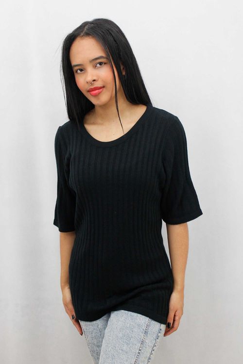 Blusa Manga Corta Mujer