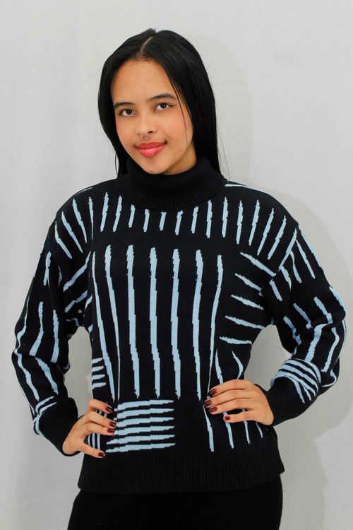 Suéter Cuello Tortuga