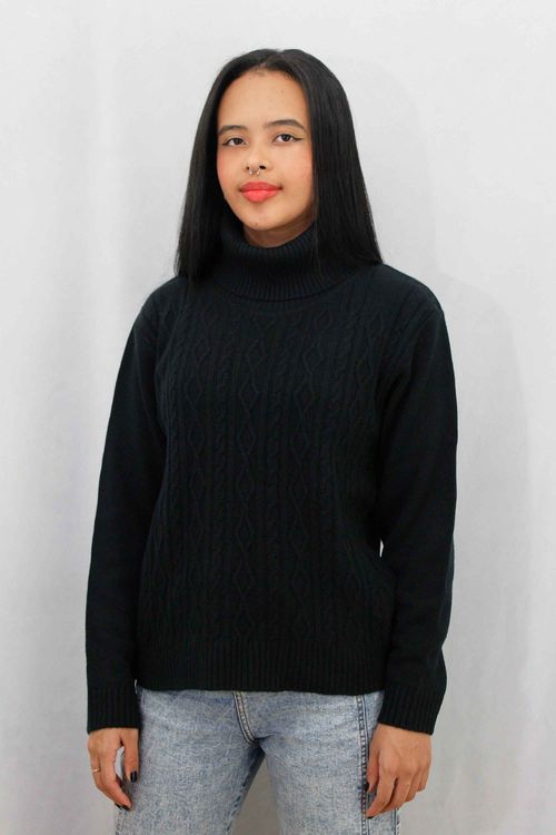 Suéter Cuello Tortuga Mujer
