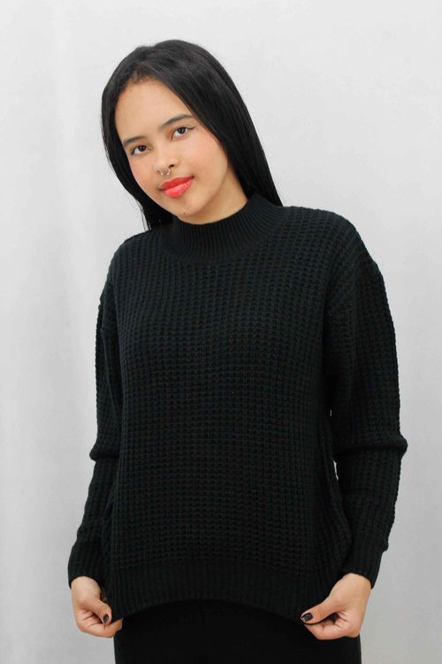 Suéter Cuello Alto Mujer