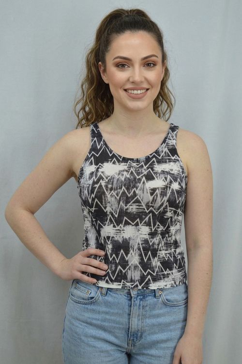 Top Estampado Mujer